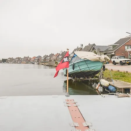 Botel Modern Boat Close To Amsterdam And Haarlem